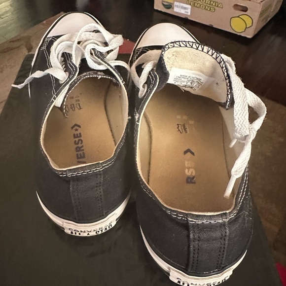Converse Black and White All Star Sneakers - Picture 6 of 6